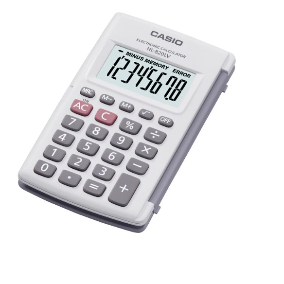 ماشین حساب کاسیو HL-820LV ماشین حساب کاسیو HL-820LV