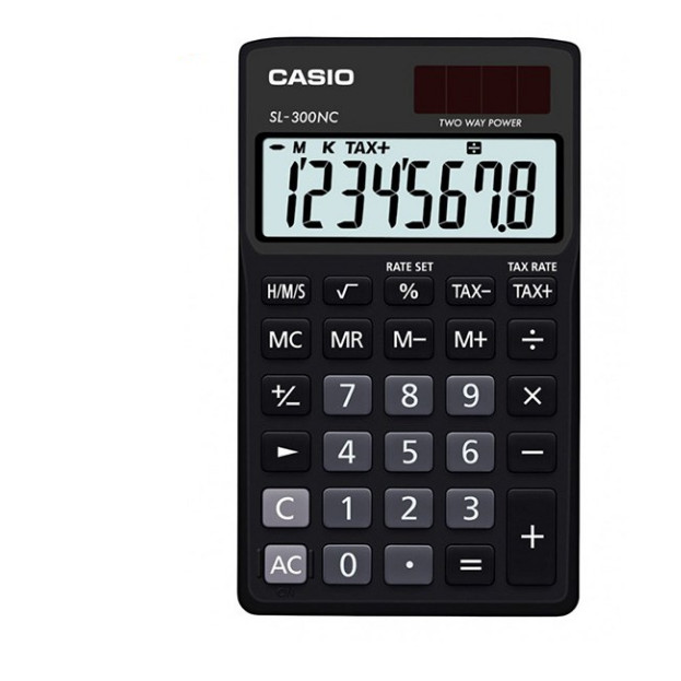 ماشین حساب کاسیو SL-300NC ماشین حساب کاسیو SL-300NC