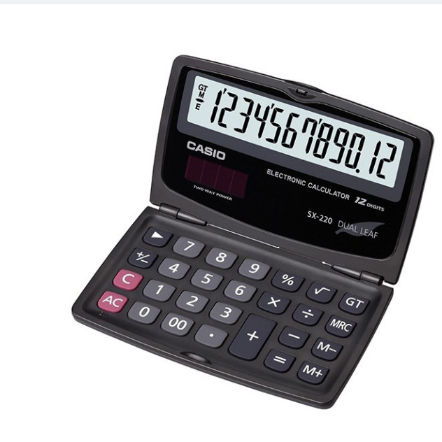 ماشین حساب کاسیو SX-220 ماشین حساب کاسیو SX-220