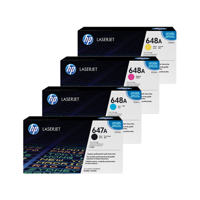 کیت کارتریج لیزری اورجینال اچ پی 647A-648A رنگی کیت کارتریج لیزری اورجینال اچ پی 647A-648A رنگی