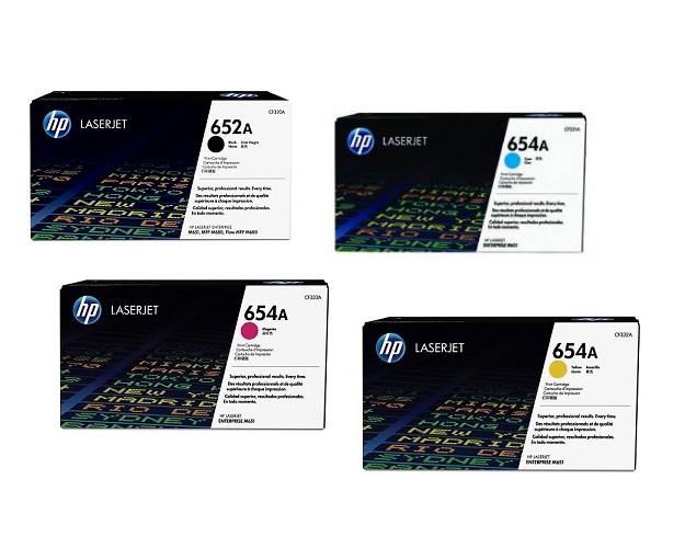 کیت کارتریج لیزری اورجینال اچ پی 654A-652A کیت کارتریج لیزری اورجینال اچ پی 654A-652A