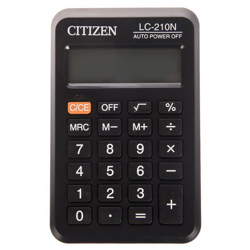 ماشین حساب سیتیزن LC-210N ماشین حساب سیتیزن LC-210N