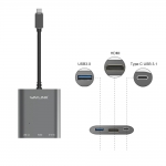 مبدل USB Type-C به HDMI ويولينک WL-UHP3402